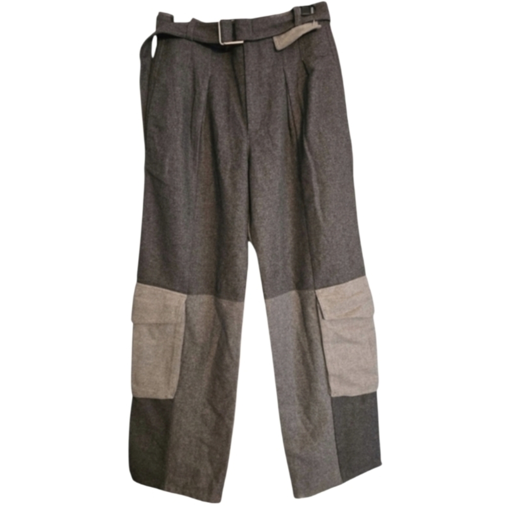 Zara SRPLS 3 Way Colorway Gray Cargo Pants Size Large 12/14 in EUC